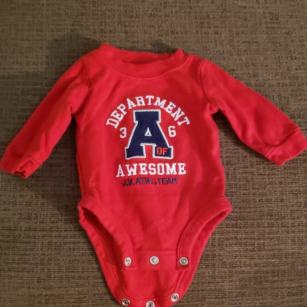 Carter's onesie